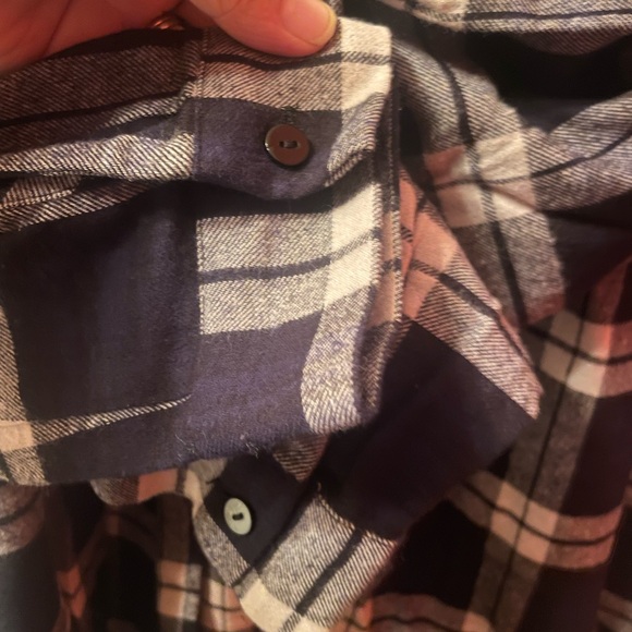 NWT *Sold Out* Tuckernuck Saranac Midnight Plaid Flannel Shirt, XL - Picture 7 of 8